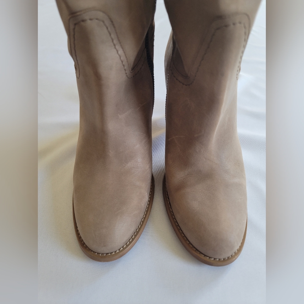 J. Crew leather boots, size 9 - Picture 3 of 7